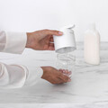 Dispenser sapun lichid, Brabantia, MindSet, 9.5x8x11 cm, 200 ml, otel, Alb