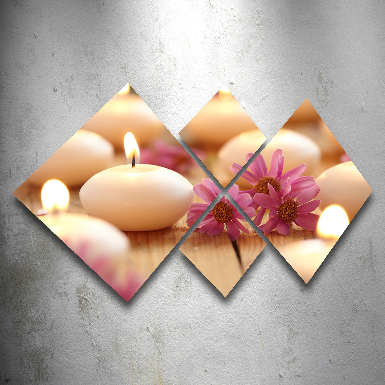 Set 4 tablouri decorative, 4MDF125276414, MDF, Imprimat UV, Multicolor - 1 | YEO