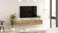 Comoda TV Bedora, 180x31.6x29.6 cm, PAL, natur