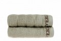 Set 2 prosoape de maini, Beverly Hills Polo Club, 50x90 cm, 100% bumbac, verde deschis