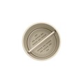Suport periute si pasta de dinti, Brabantia, Soft Beige, 7.6x7.6x11 cm, polipropilena, bej