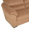 Canapea 3 locuri extensibila, Jayden, L.214 l.102 H.95, stofa, cappuccino