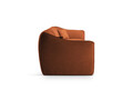 Canapea 5 locuri, Hailey, Micadoni Home, 292x102x79 cm, tesatura boucle, gri deschis
