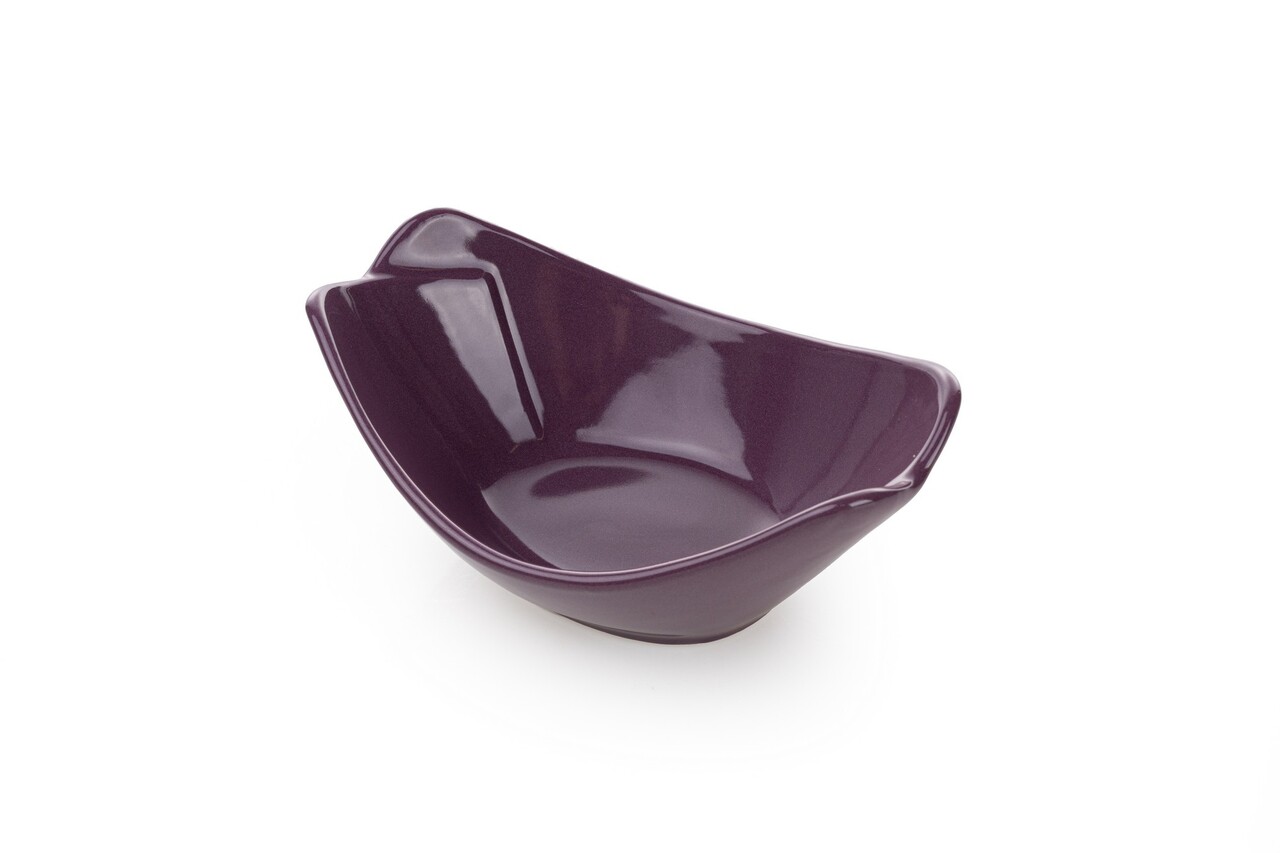 Set boluri ceramice, Hermia, 275KRM1256, 205 ml, Mov - imagine 4