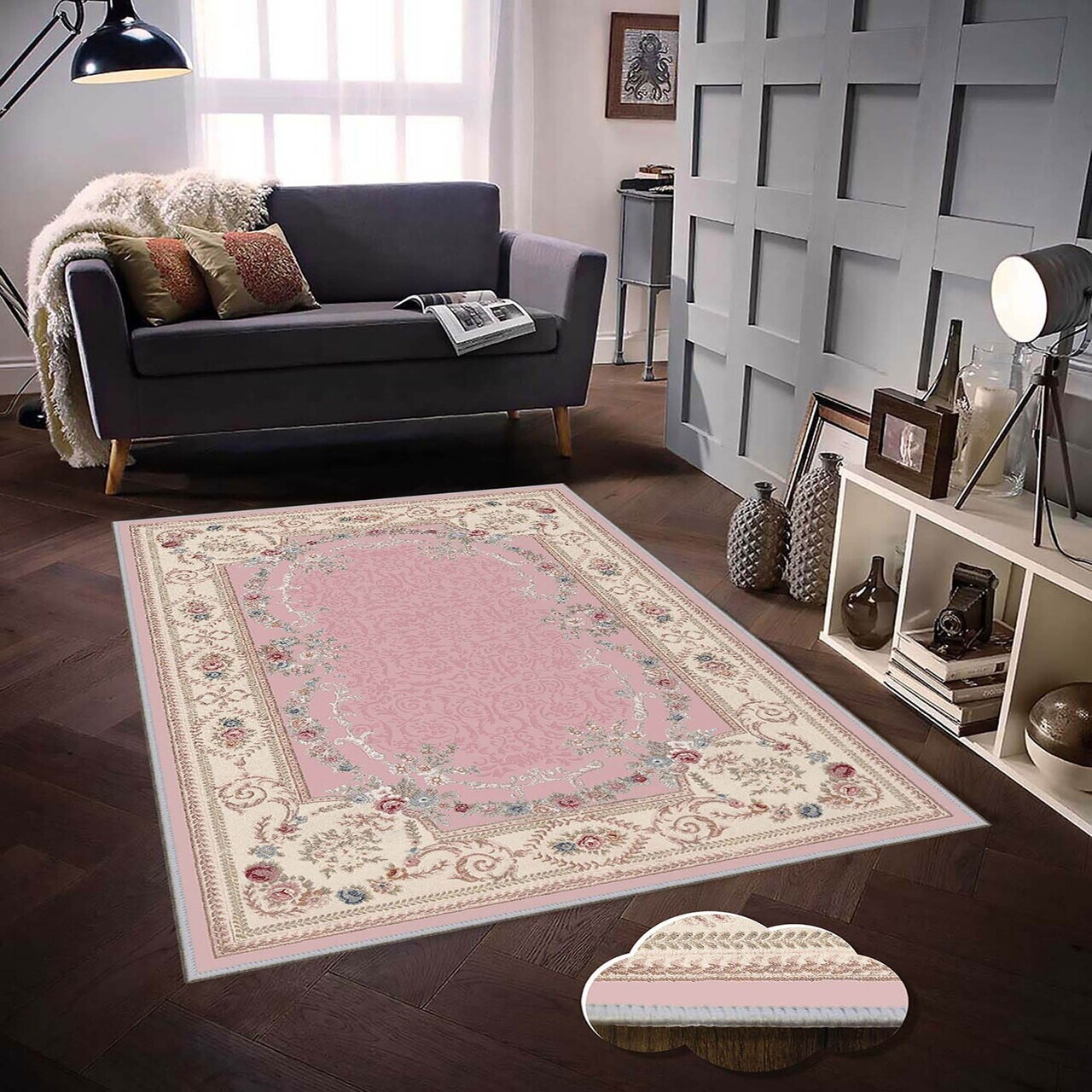 Covor Eexfab659 160x230 cm Poliester Multicolor