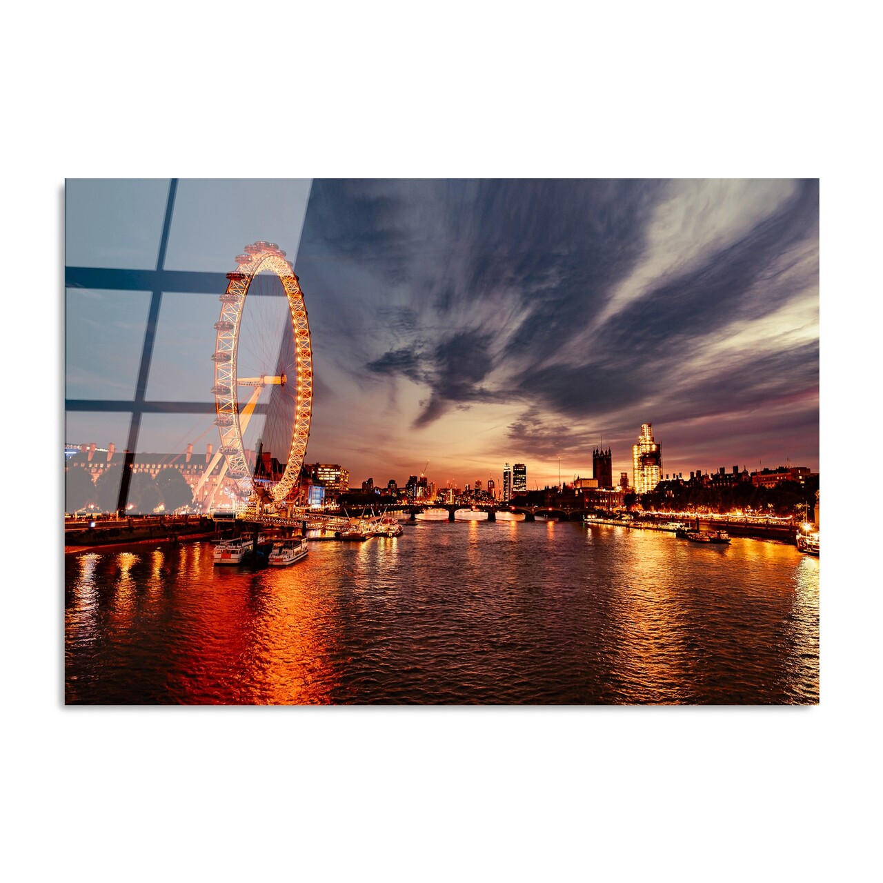 Tablou decorativ, UV-174 70 x 100, 70 x 100 cm, Multicolor - view 5