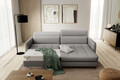 Coltar extensibil dreapta 3 locuri ELTAP, RT-03MAN, Gomsi, 228x165x100 cm, lemn/poliester, gri inchis