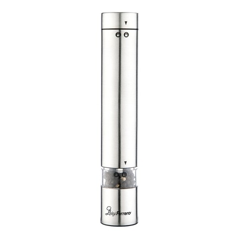 Rasnita electrica pentru sare/piper/condimente Luigi Ferrero, FR-306E, inox/presa ceramica