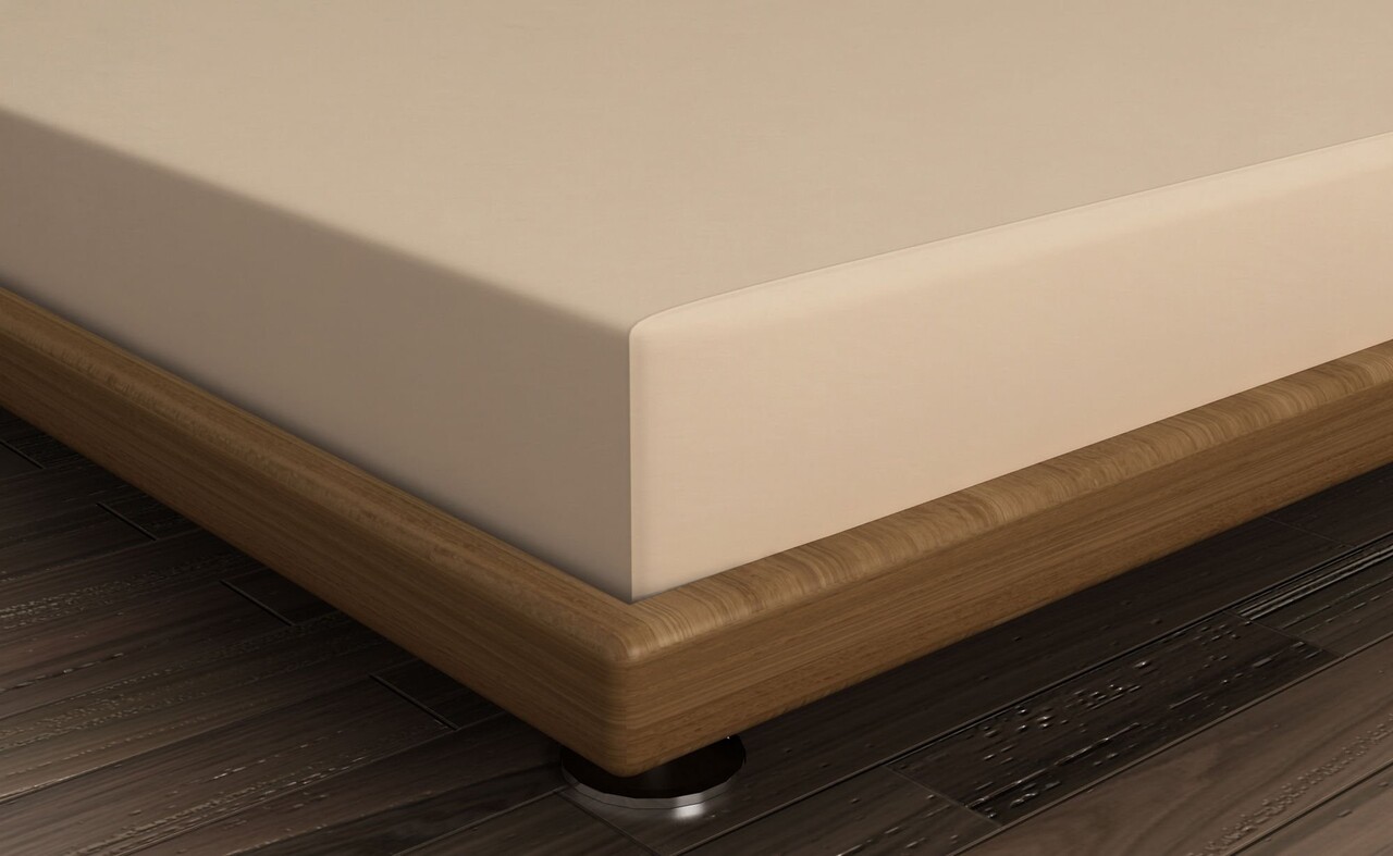 Cearceaf de pat cu elastic Ranforce Queen XL (DE), L'essentiel Maison, Beige, Bej - imagine 2