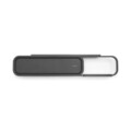 Suport hartie igienica cu raft depozitare, Brabantia, MindSet Infinite Grey, 42x9x4.5 cm, otel, gri