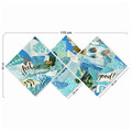 Set 4 tablouri decorative, 4MDF556562842, MDF, Imprimat UV, Multicolor