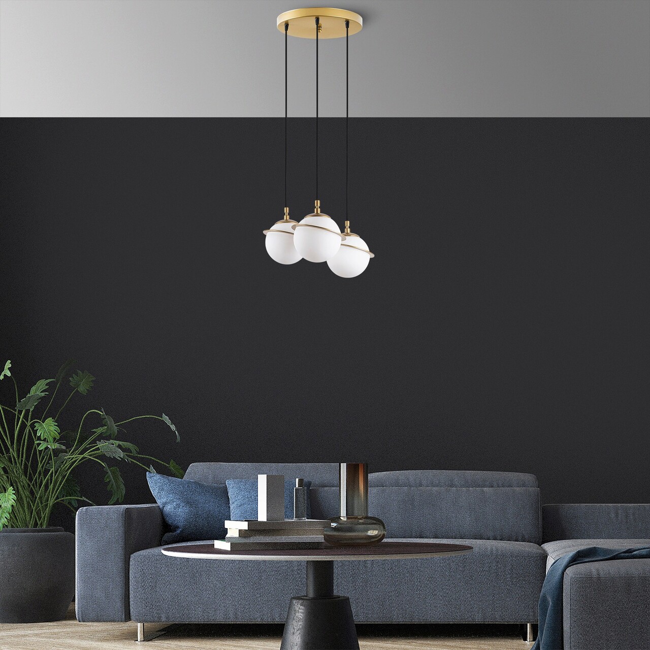 Lustra, Fulgor, 942FLG1648, Metal, Auriu - 1 | YEO