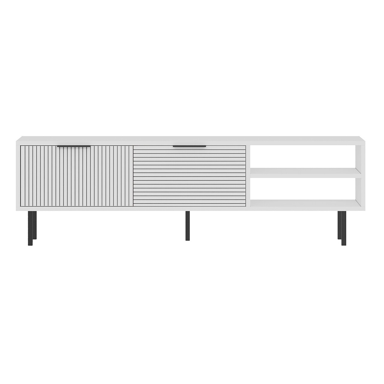 Comoda TV, Odessa, Venus, 150x45x30 cm, Alb - 2 | YEO
