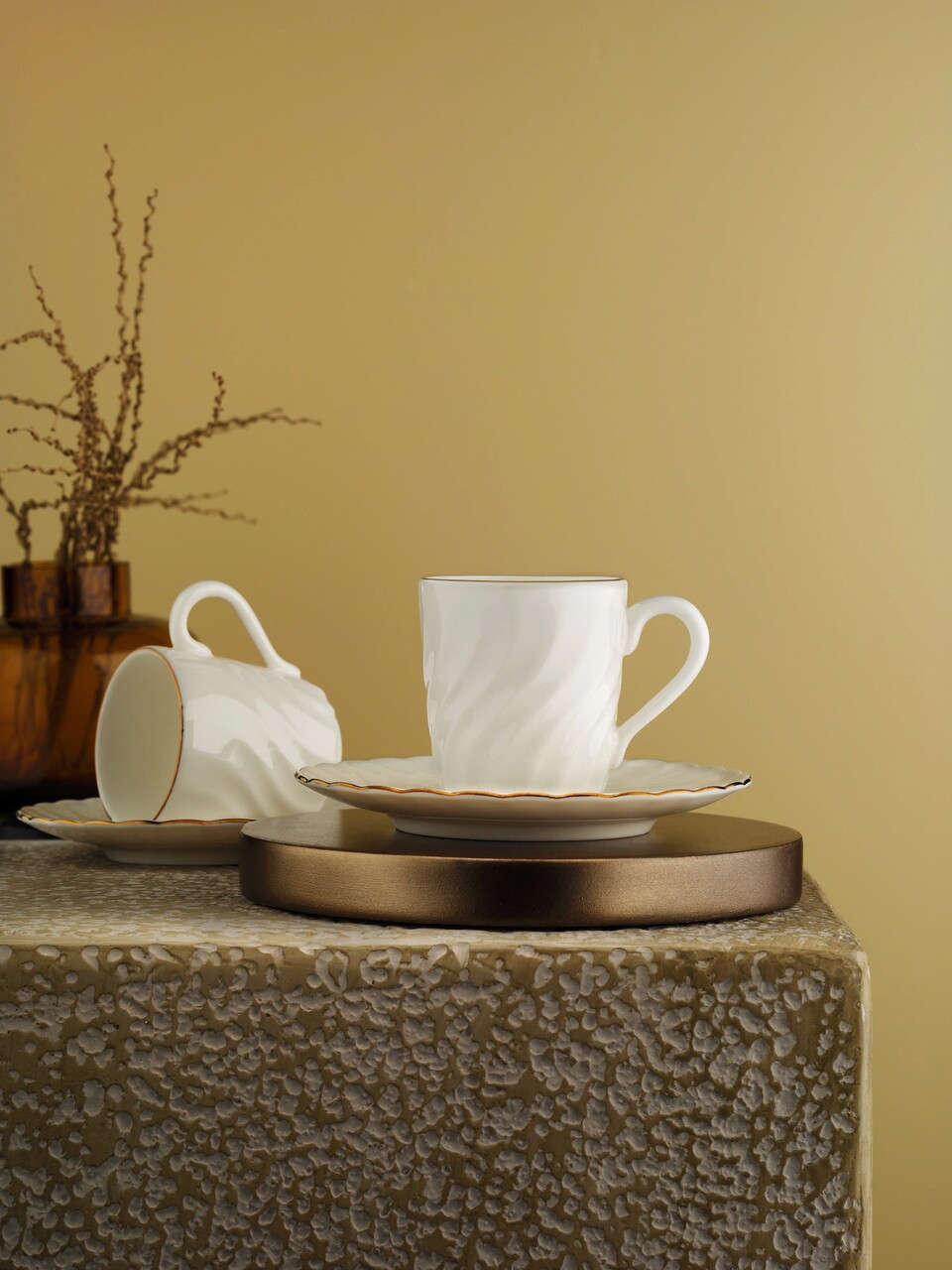 Set de cafea BNLY12KT120, Kutahya Porselen, 12 piese, portelan - 1 | YEO