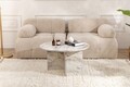 Masuta de cafea, Nordure, Harmoni, 80x45x80 cm, MDF , Marmura Freesia
