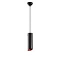 Lustra Sivani MR - 832, Opviq, 8 x 114 cm, 1 x E27, 40W, negru/rosu