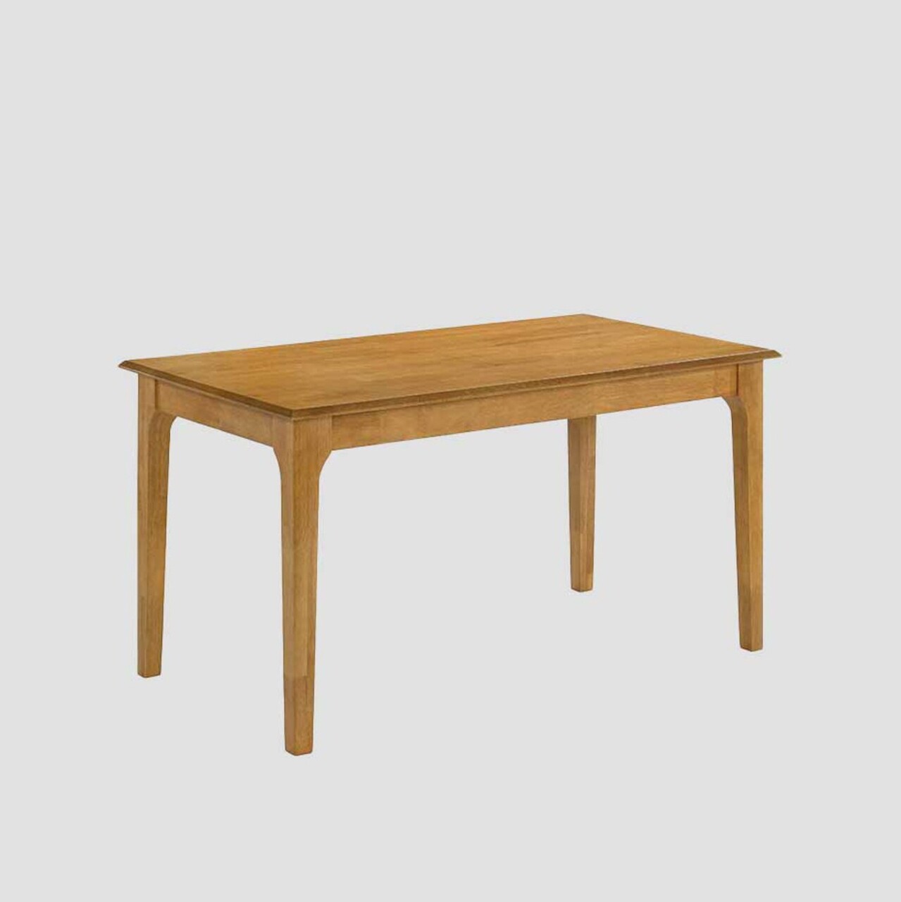 Masa Avella, Homla, 140x75x76 cm, lemn de cauciuc, natur - 1 | YEO