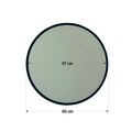 Oglinda decorativa, Neostill, Dekoratif Yuvarlak Ayna Siyah A711, 60x60x2.2 cm, Negru