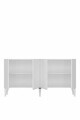 Consola, Hanah Home, Gumus 150, 150x79x32 cm, Alb