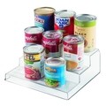Organizator pentru condimente Linus, iDesign, cu 3 rafturi, 22.5x22.5x9 cm