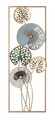Decoratiune de perete 3D Gloth-A, Mauro Ferretti, 31.2x90 cm, fier, multicolor