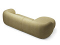 Coltar stanga 3 locuri, Kate, Micadoni, 285x176x76 cm, tesatura structurata, galben melanj