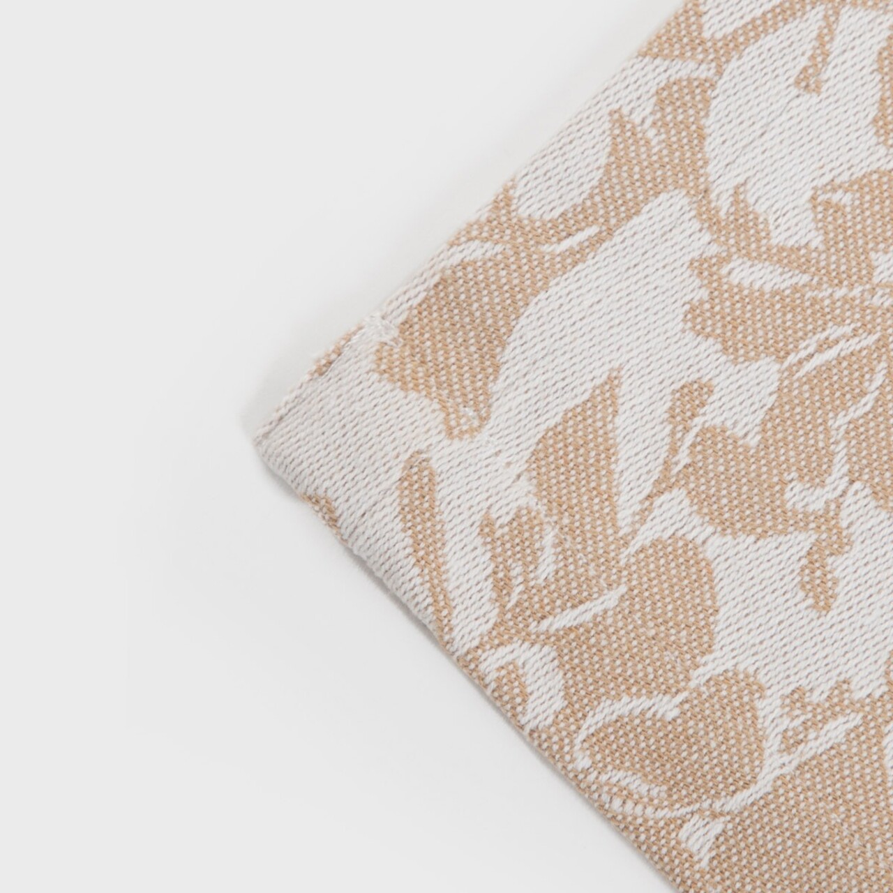 Fata de masa Ezala, Homla, 130x180 cm, bumbac/poliester, bej/crem - 2 | YEO