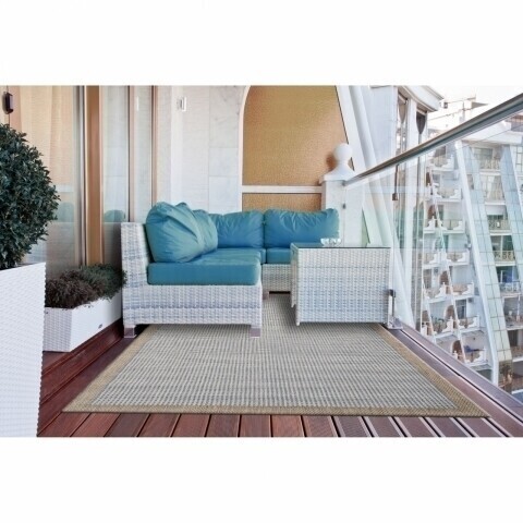 Covor indoor outdoor Floorita CHROME BLUE 135X190