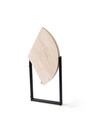 Masa extensibila, Hanah Home, Yaprak, 100x72x100 cm, PAL, Travertin / Negru