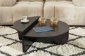 Masuta de cafea, Nordure, Orion, Lemn/Negru