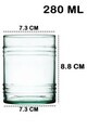 Set pahare, Hermia, 896PBH1316, Sticla, Transparent