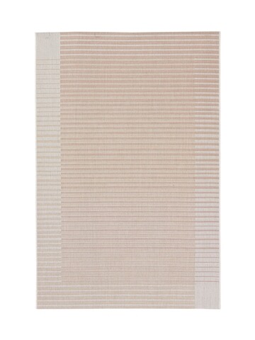 Covor Kendo, Bizzotto, 160 x 230 cm, polipropilena/poliester, verso latex, bej/portocaliu Covoare