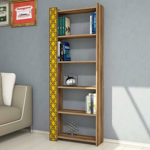 Corp biblioteca, hommy craft, city, 64.6x170x24.2 cm, nuc / galben
