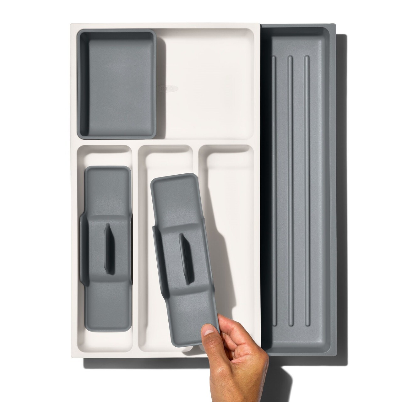 Organizator extensibil pentru sertar, plastic, 25-45,9 cm, "Good Grips" - OXO - imagine 5