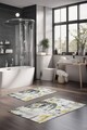 Set covorase de baie, Cartwright, CT-5015, Poliester, Multicolor