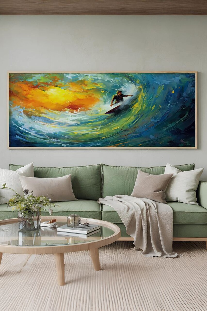Tablou decorativ, Artsmdfyty30-3370, Vopsea: 100% MDF (grosime: 2,7 mm), Multicolor - view 3