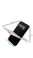 Suport reviste, Valovi, Vemag, 40x34x36 cm, Textil, Negru