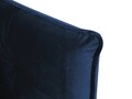 Canapea extensibila, Canna, Mazzini Sofas, 3 locuri, 225x100x85 cm, catifea, albastru regal