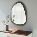 Oglinda decorativa, Neostill, Aqua A343, 75x55x2 cm, 100% STICLA CALITA (grosime: 2 cm), Bronz