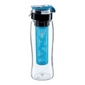 Sticla cu infuzor pentru fructe sau cuburi de gheata Fit, Ambition, 730 ml, plastic, albastru