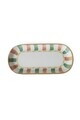 Set platouri servire, Hermia, 275KRM2649, 26 cm, 2 piese, Alb mat