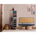 Set de mobilier pentru hol, Hanah Home, Vegas Sonomo, Sonomo / Albastru închis