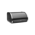 Cutie pentru paine, Brabantia, Roll Top, 31.6x26.5x17.3 cm, otel, negru mat