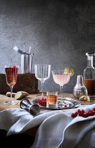 Poza Set 4 pahare, Bach Vintage Cocktail C 515, Luigi Bormioli, 250 ml, sticla cristal