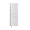 Dulap multifunctional, Adore, ADR-441-PP-1, 60x187x40 cm, PAL, Alb