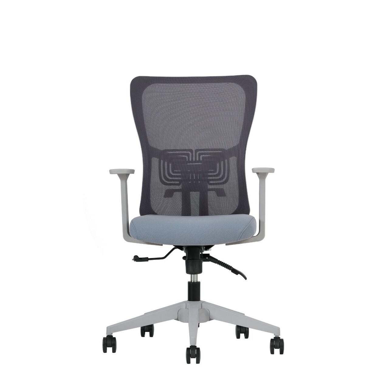 Scaun de birou, Hanah Home, Lumbar 108, 61x108x68 cm, Plastic, Gri - view 2