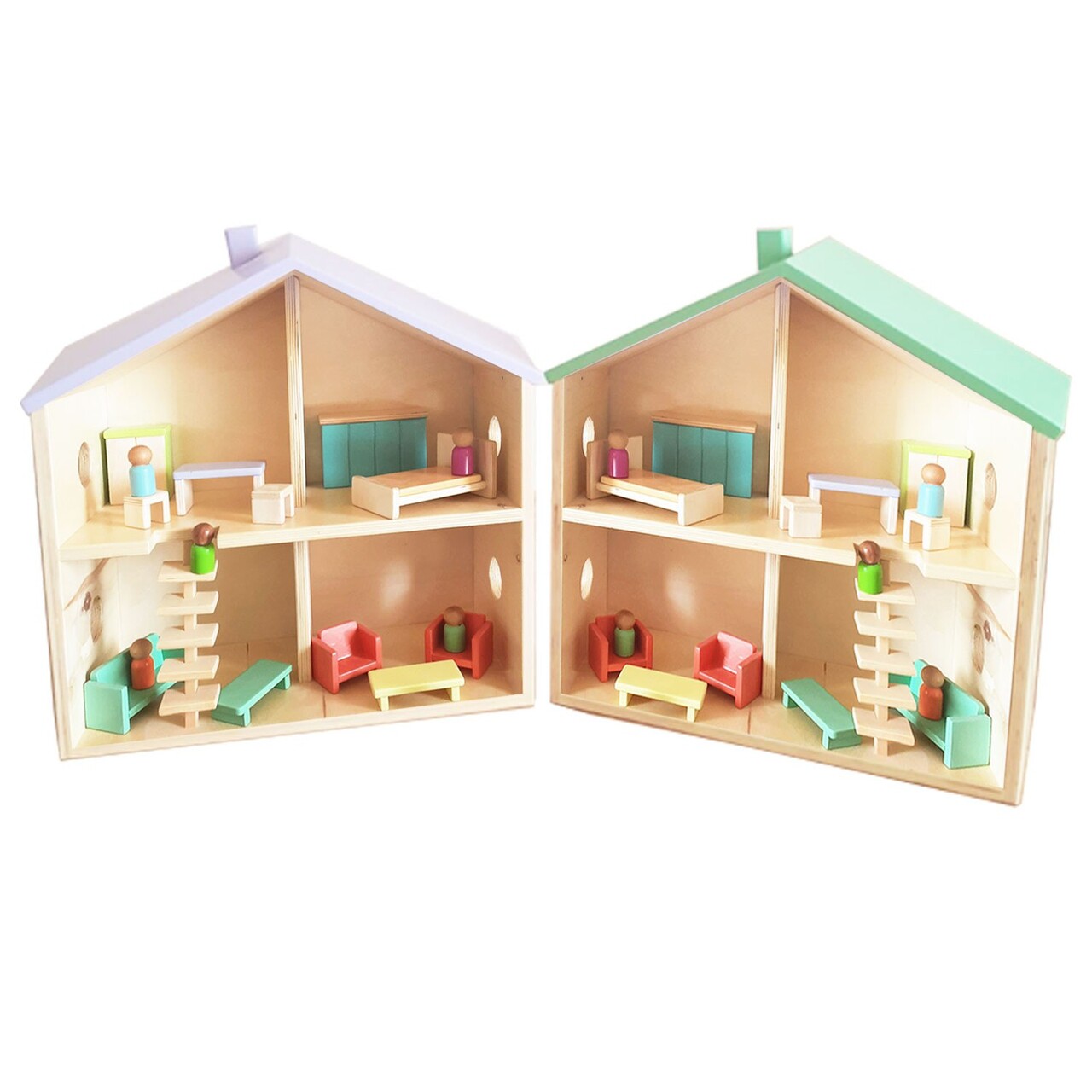 Jucarie pentru landou/carucior, Hanah Home, House Game, 59x60x25 cm, Multicolor - view 6