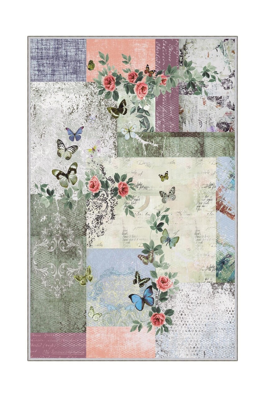 Covor, Hmnt881, 80x200 cm, Poliester, Multicolor — imaginea 4