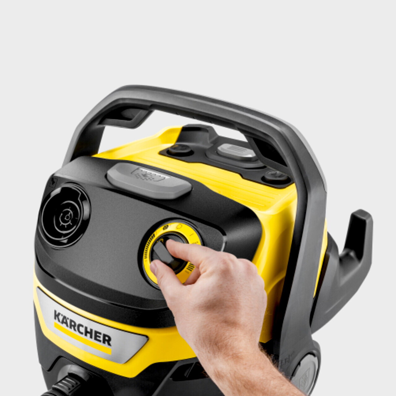 Aspirator umed-uscat WD 5 Control S 25/5/22, Karcher, galben — imaginea 8