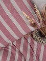 Lenjerie de pat dubla, Bande - Claret Red, Cotton Box, 50% bumbac / 50% poliester